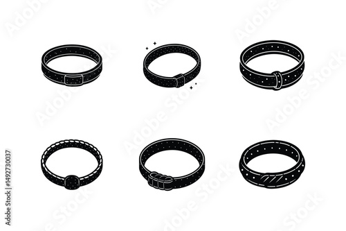 bracelet sketch icon silhouette vector illustration
