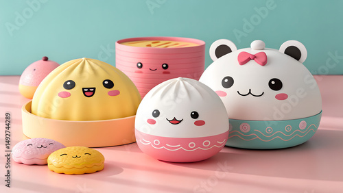 easter eggs in a basket