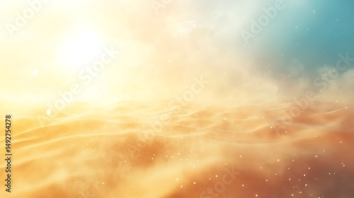 Warm atmosphere digital background