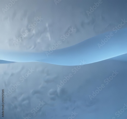 Soft blue gradient with smooth, flowing textures  Elegant, understated design ,  minimalist,  light