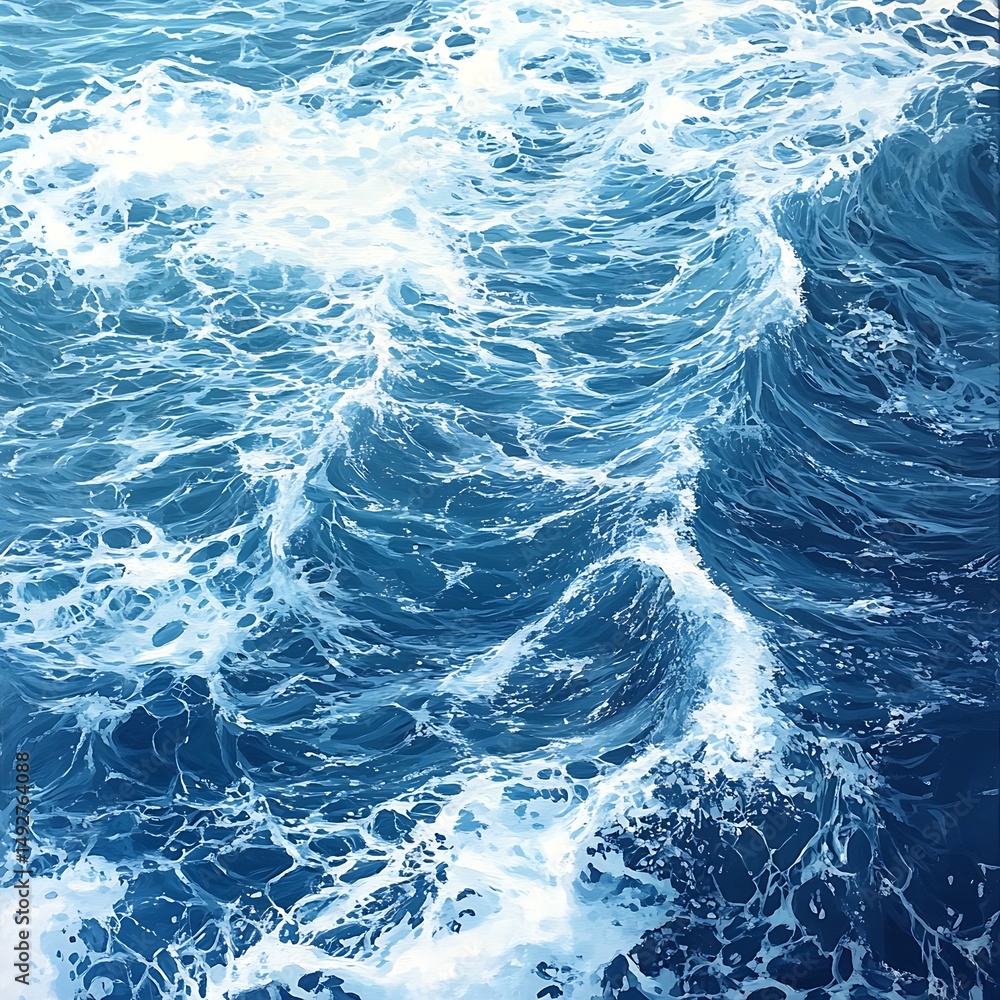 Fototapeta premium wave of water