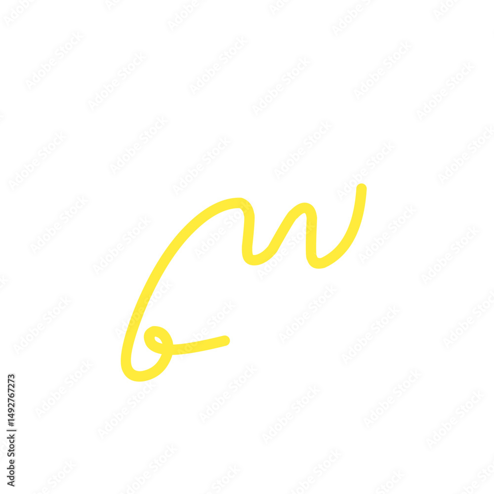 Obraz premium Abstract cute line doodle