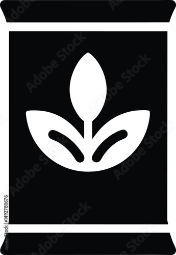 seed packet icon vector illustration