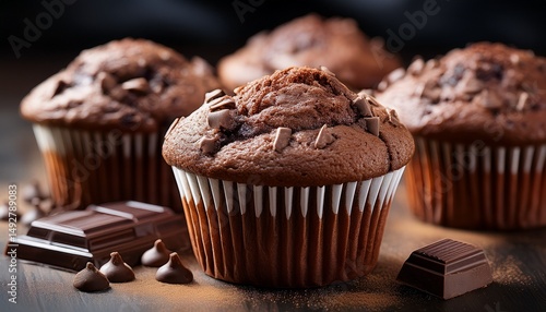 chocolate muffins