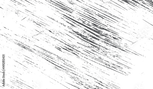 Vintage dust grain texture with abstract overlay. Grunge screen effect with dirt particles. Rough black brush strokes and wallpaper scratches design.