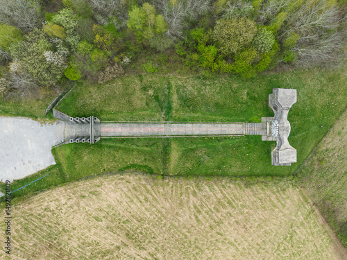 Monument to the Revolution of the People of Moslavina, Mountains Spomenik, Croatia