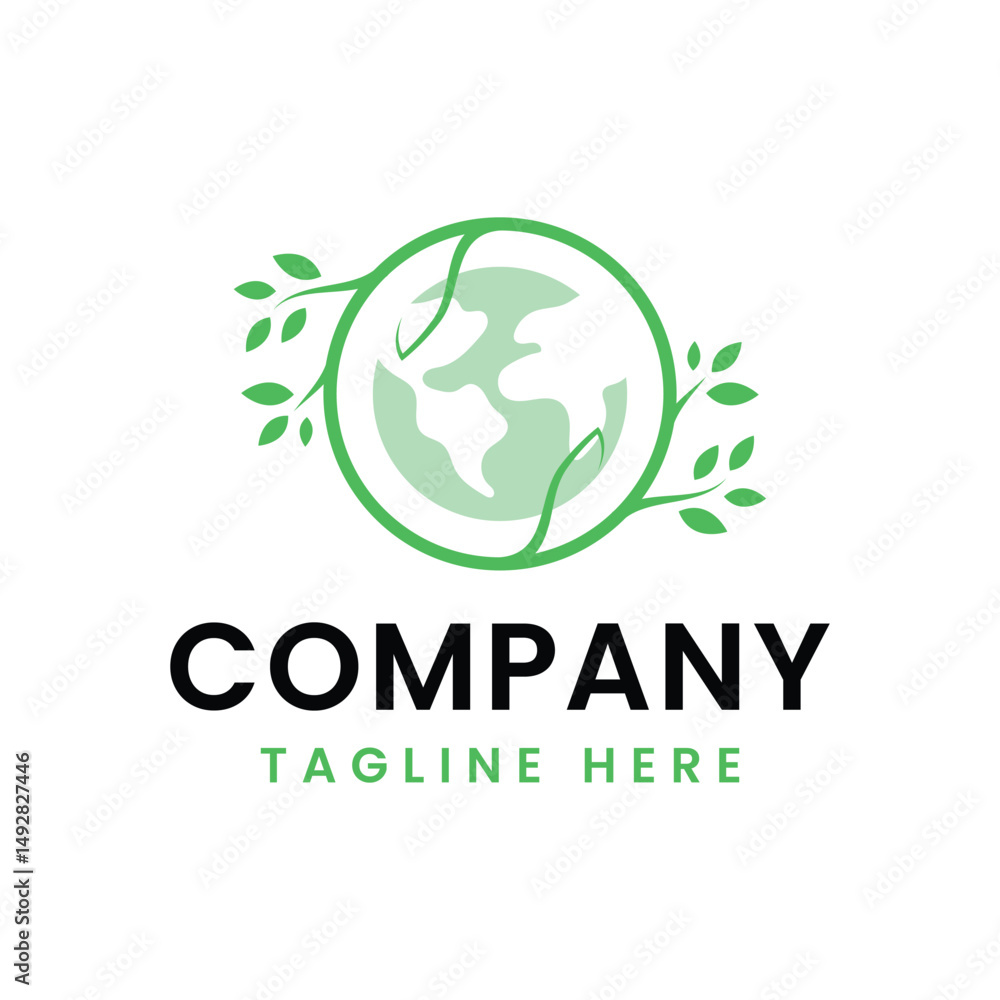 save the earth logo design save the earth logo design