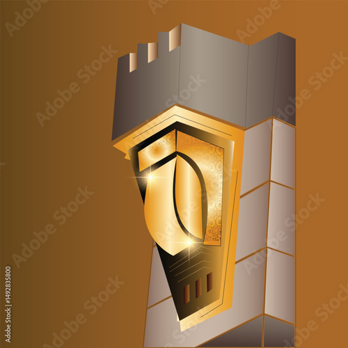 Madeena light illustration 