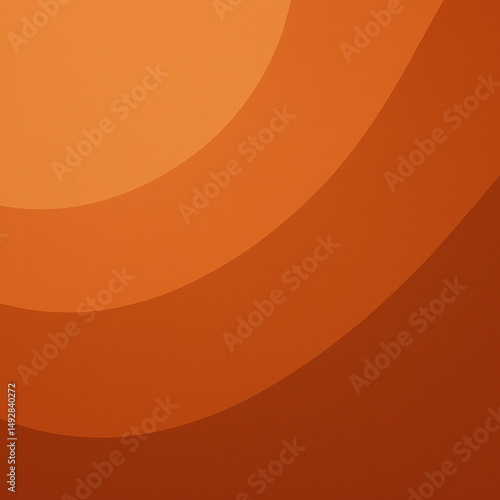 Minimal Abstract Background with Organic Curved Shapes