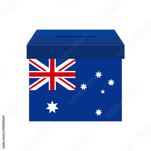 Election in the Australia. Election Concept. Vector Illustration.