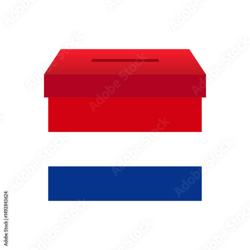 Election in the Netherlands. Election Concept. Vector Illustration.