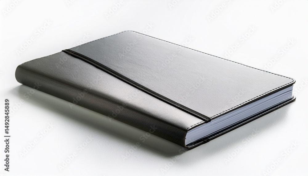 paper notebook on white background paper notebook on white background