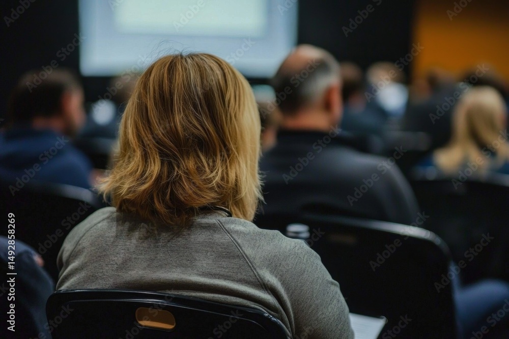 Fototapeta premium Empowering attendees with knowledge to avoid financial deception.