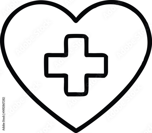 Medical Heart Icon