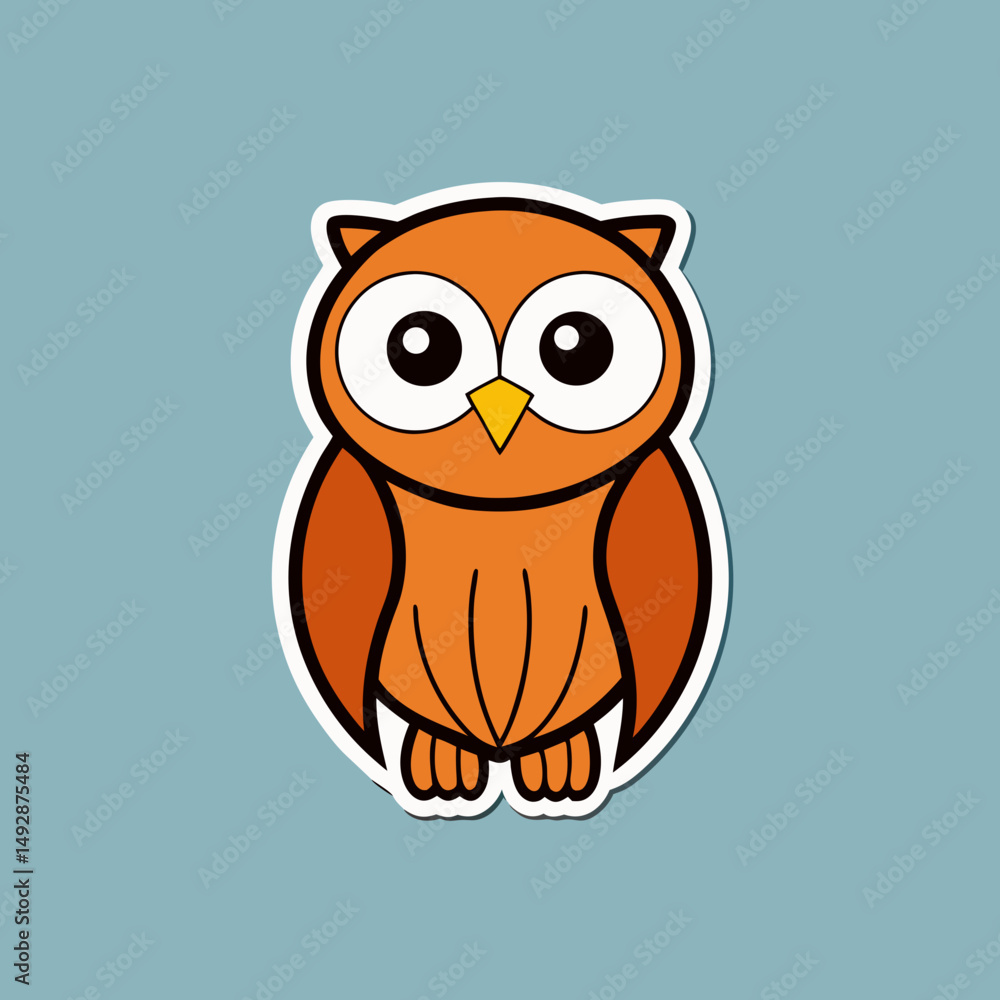 Obraz premium owl on a branch