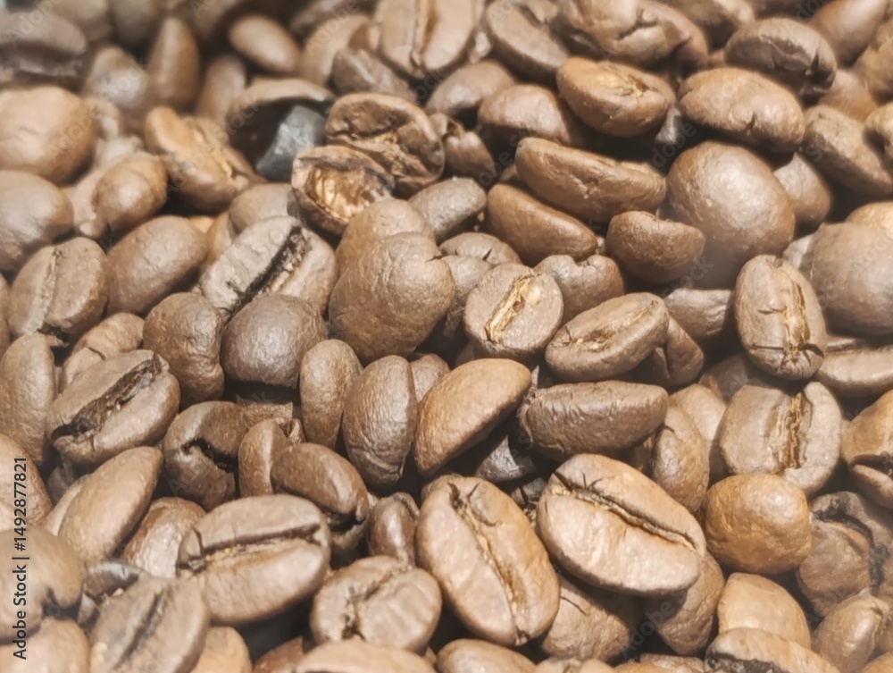 Obraz premium Café - Grãos de Café.