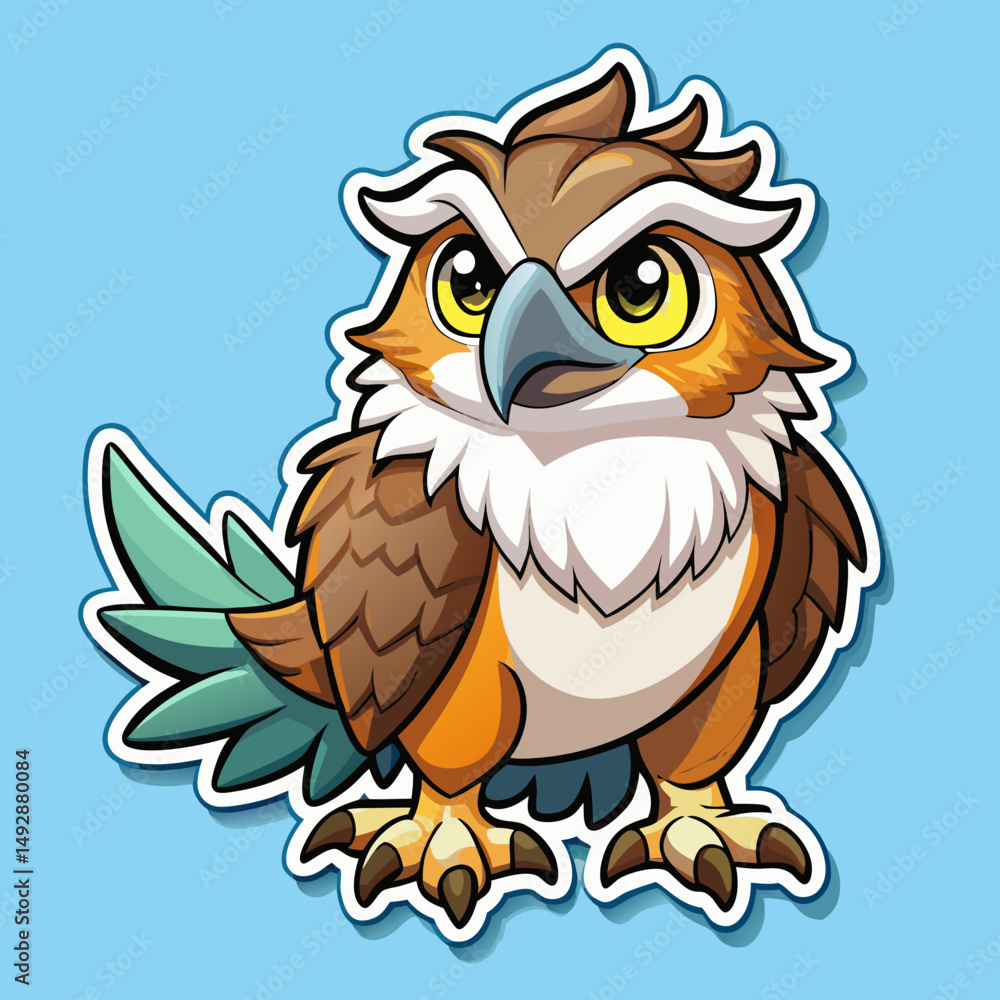 Obraz premium owl on a branch