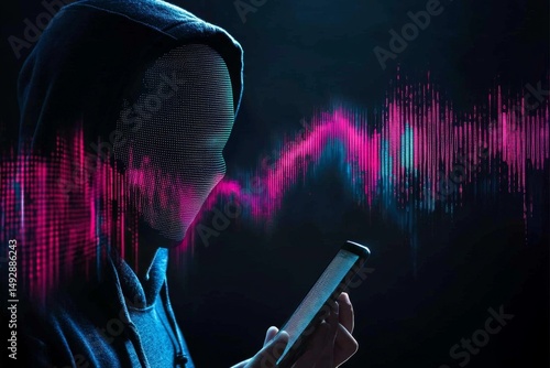 Exploring the dangers of AI voice scams through smartphone technology.