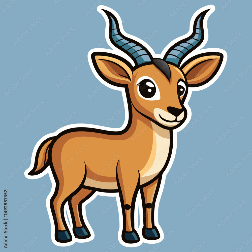 vector illustration of a deer vector illustration of a deer