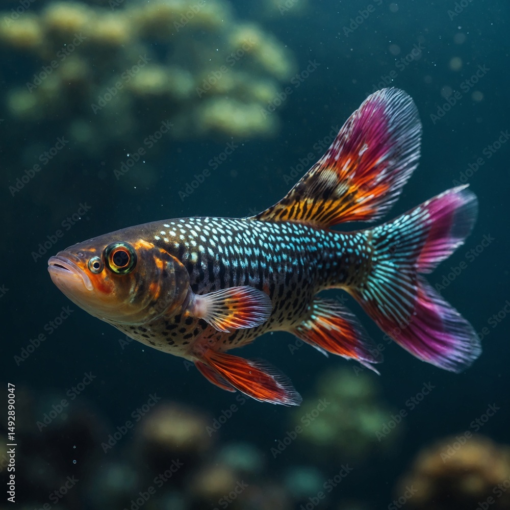 Fototapeta premium fish in aquarium