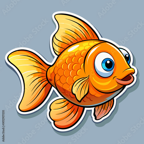goldfish in the water
