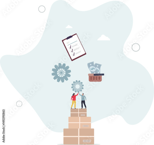 Procurement work as supply chain and order processing.Occupation with task to control demand and communication with suppliers. character life .