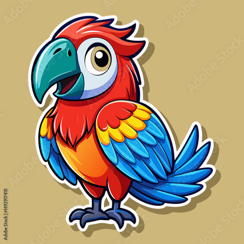 parrot on a branch