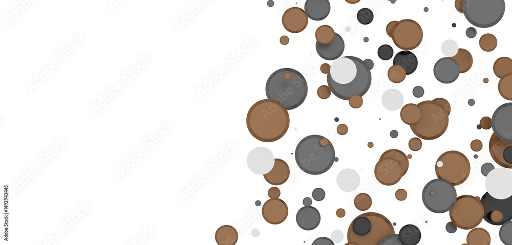 Colorful confetti on white background Colorful confetti on white background