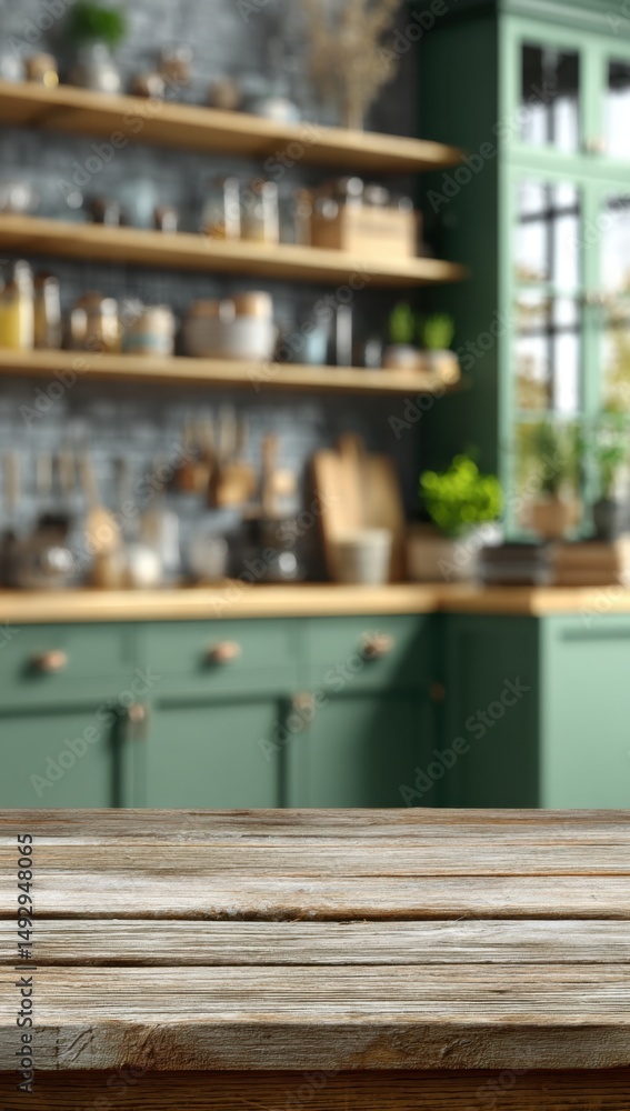 Kitchen counter display background interior design Kitchen counter display background interior design