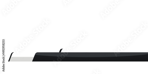 Bold Title Lower Third Design – Transparent Background