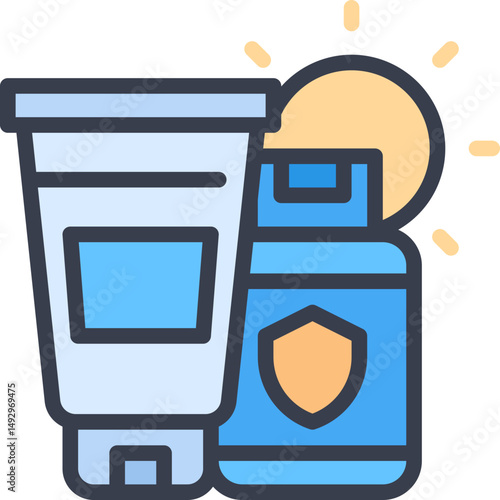 Sun screen icon