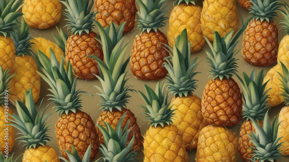 pineapple fruit pattern pineapple fruit pattern
