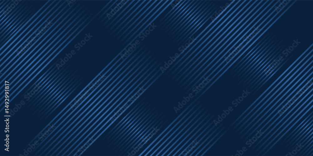 Modern Blue abstract horizontal banner background with glowing geometric lines Modern Blue abstract horizontal banner background with glowing geometric lines