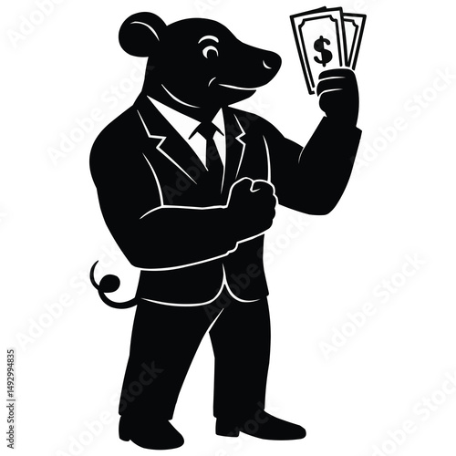 Mighty Mouse: Strength and Wealth in Silhouette Generative AI