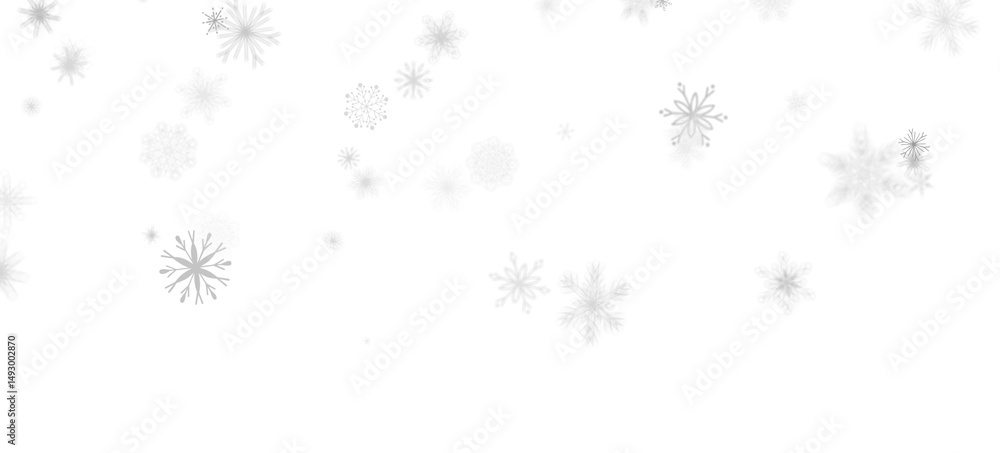 Snowflake Symphony: Magnificent 3D Illustration Showcasing Falling Holiday Snowflakes in Harmony Snowflake Symphony: Magnificent 3D Illustration Showcasing Falling Holiday Snowflakes in Harmony