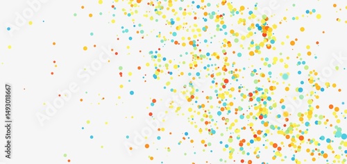 Abstract background with colorful confetti. Perfect for celebrations, parties, and festive designs.