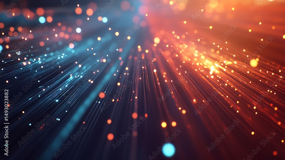 Obraz premium Abstract digital technology illustration