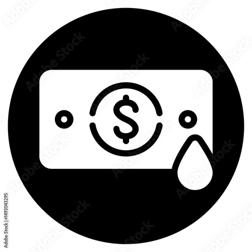 liquidity glyph icon