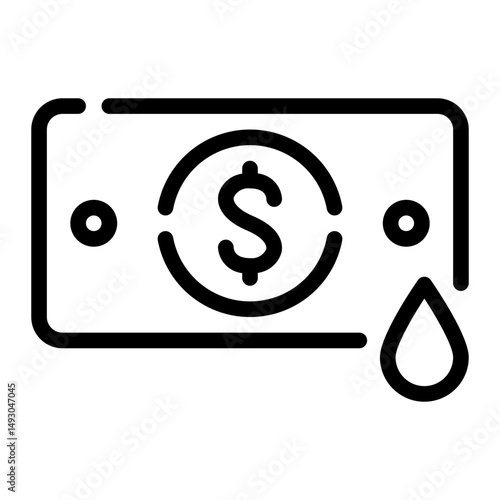 liquidity line icon