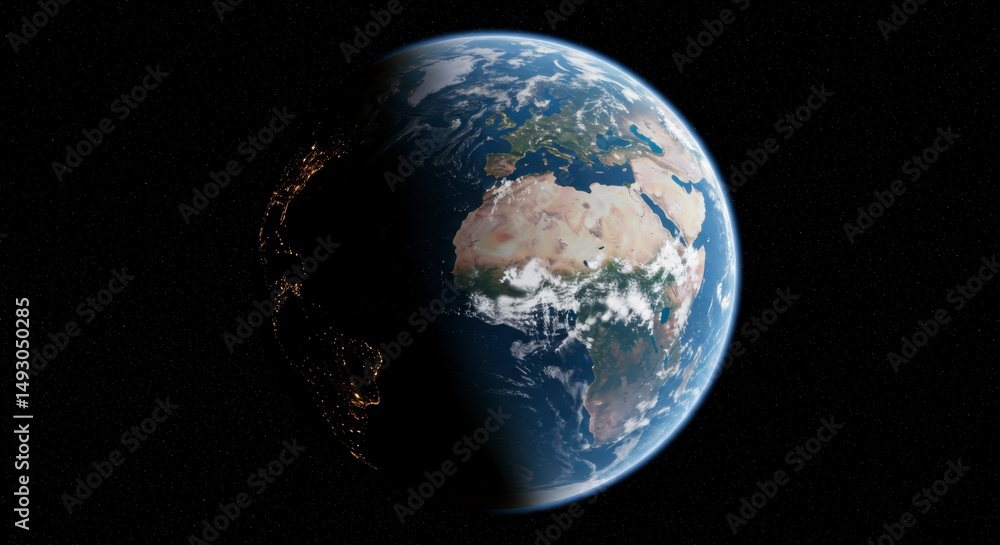 Fototapeta premium Earth from space (1)
