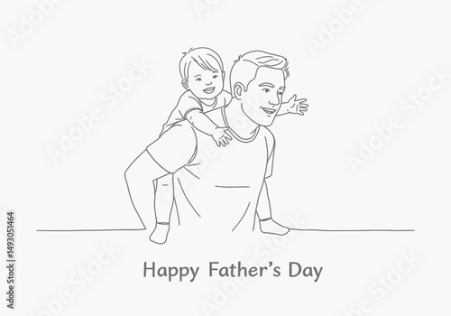 Fathers day, illustrations, vector arts
