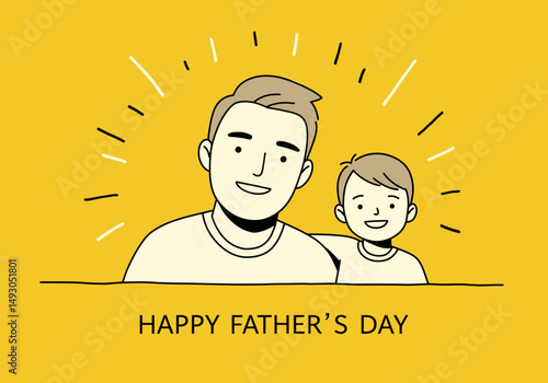 Fathers day, illustrations, vector arts
