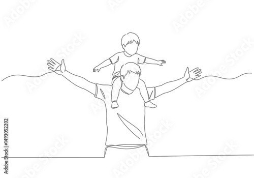Fathers day, illustrations, vector arts
