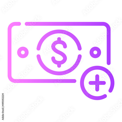 add gradient icon