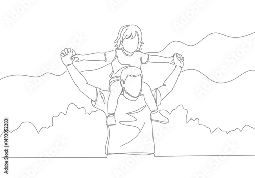 Fathers day, illustrations, vector arts
