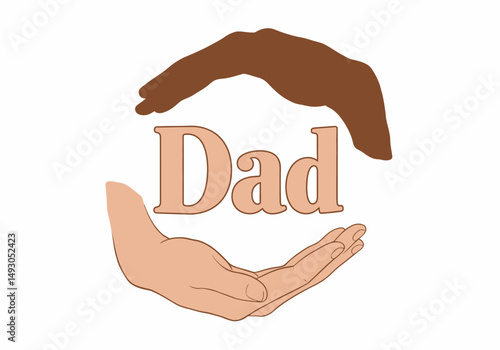 Fathers day, illustrations, vector arts
