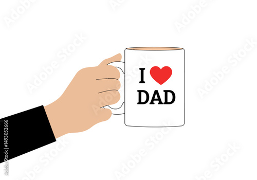 Fathers day, illustrations, vector arts

