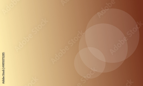 A minimalist banner with a pastel color scheme. The geometric circle style creates an abstract backdrop.
