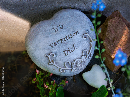 Ein Herz erinnert uns an Dich