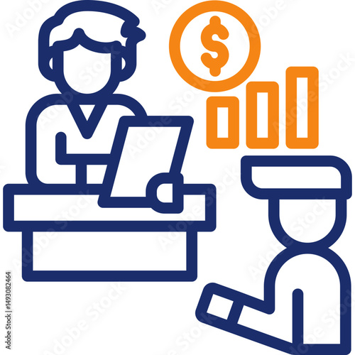 Investment Consultant Icon